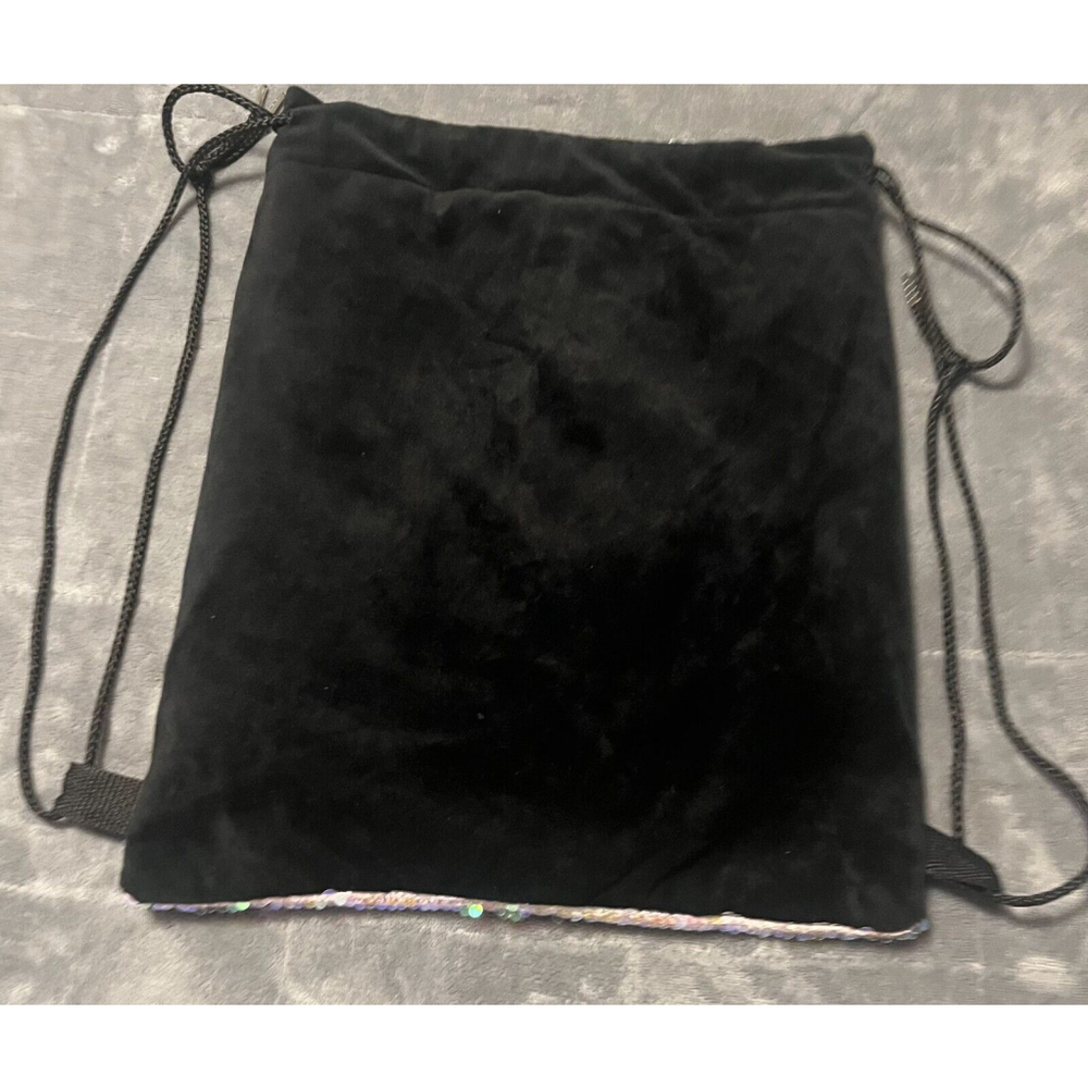Mermaid Sequin Drawstring Bag Reversible Backpack - Picture 4 of 4